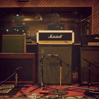 Guitar amplifier wallpaper