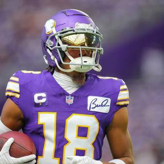 Justin Jefferson drip wallpaper