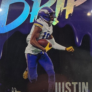 Justin Jefferson drip wallpaper