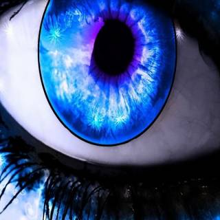 Eye iris wallpaper