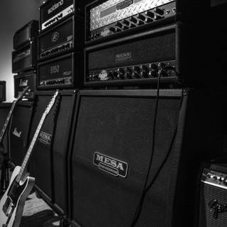 Guitar amplifier wallpaper