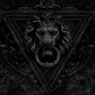 Dark statue wallpaper