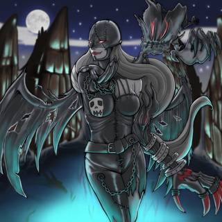 Ladydevimon wallpaper