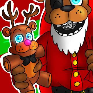 FNAF drawing wallpaper