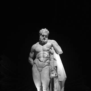 Dark statue wallpaper