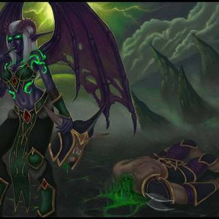 WoW Demon Hunter wallpaper