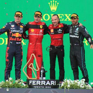 F1 podium wallpaper