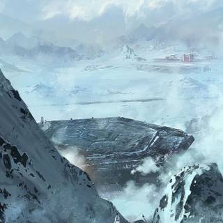 Star Wars snow wallpaper