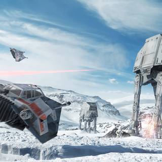 Star Wars snow wallpaper