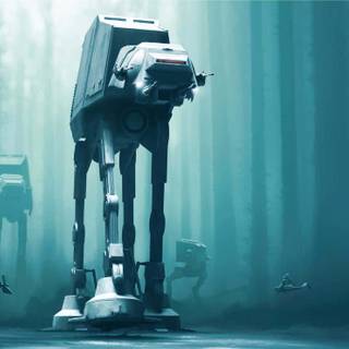 Star Wars snow wallpaper