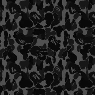 Black Bape camo wallpaper