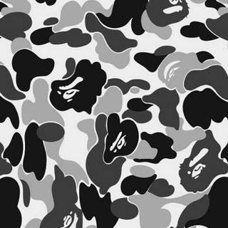 Black Bape camo wallpaper