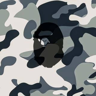Black Bape camo wallpaper