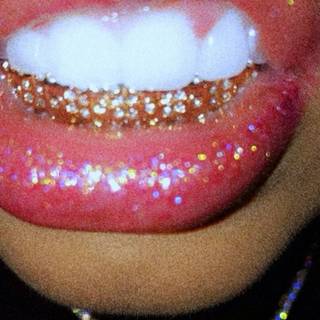 Baddie lips wallpaper