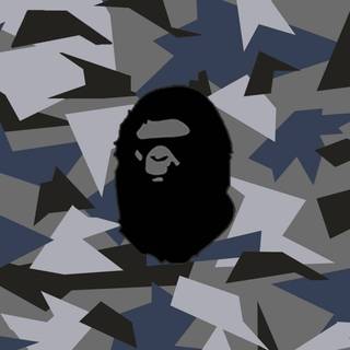 Black Bape camo wallpaper
