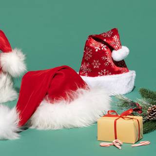 Drip Santa wallpaper