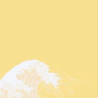 Warm yellow wallpaper