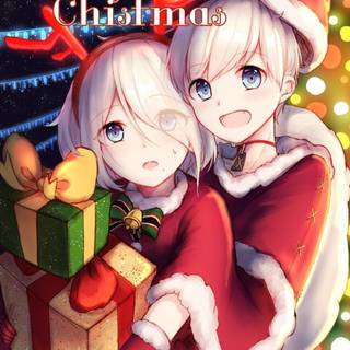 Nier Christmas wallpaper