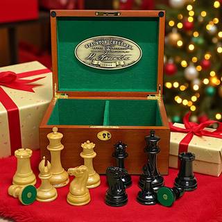 Christmas chess wallpaper