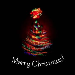 Christmas black HD wallpaper