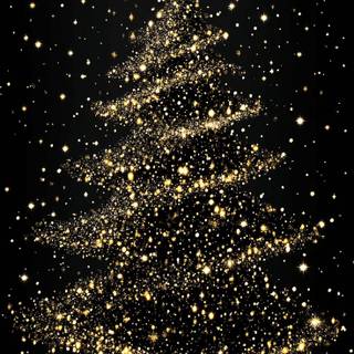 Christmas black HD wallpaper