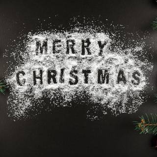 Christmas black HD wallpaper