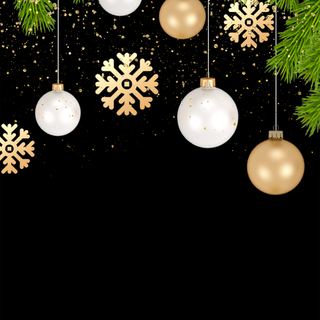 Christmas black HD wallpaper