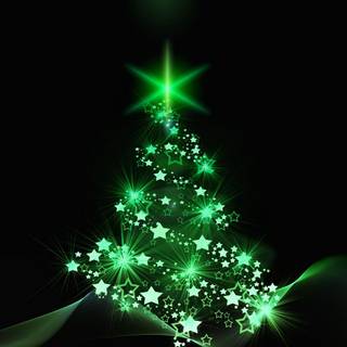 Christmas black HD wallpaper
