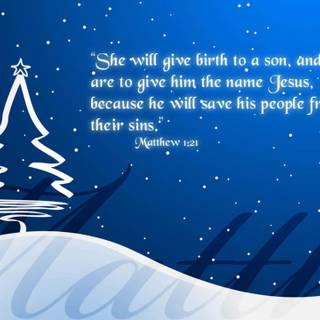 Christmas Bible quotes wallpaper