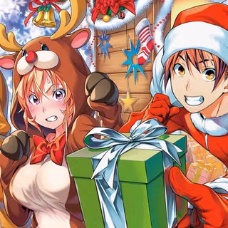 Christmas anime desktop wallpaper