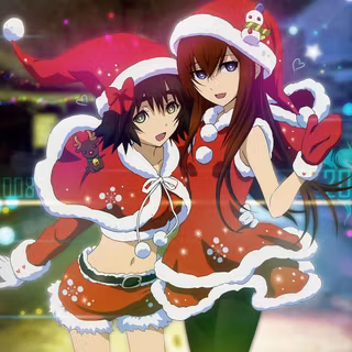 Christmas anime desktop wallpaper