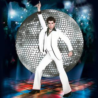 Saturday Night Fever John Travolta and Karen Lynn Gorney desktop
