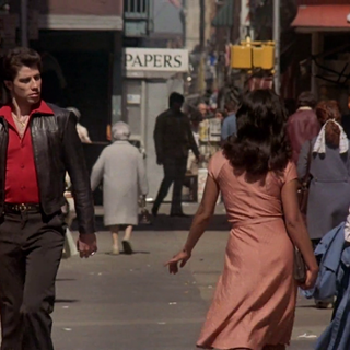 Saturday Night Fever John Travolta and Karen Lynn Gorney desktop