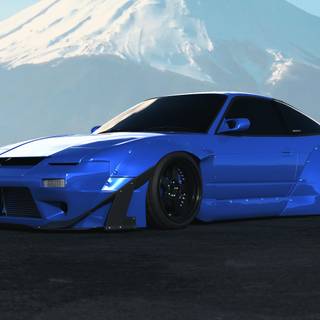 Nissan 180sx Rocket Bunny wallpaper