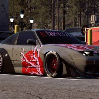 Nissan 180sx Rocket Bunny wallpaper