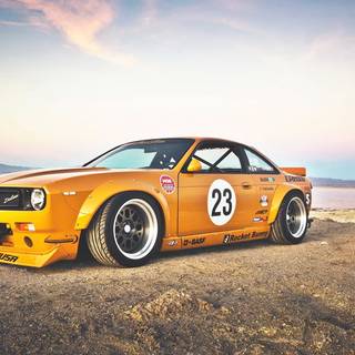 Nissan 180sx Rocket Bunny wallpaper