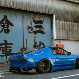 Nissan 180sx Rocket Bunny wallpaper
