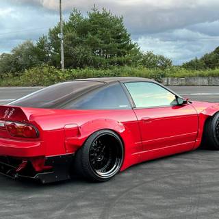 Nissan 180sx Rocket Bunny wallpaper