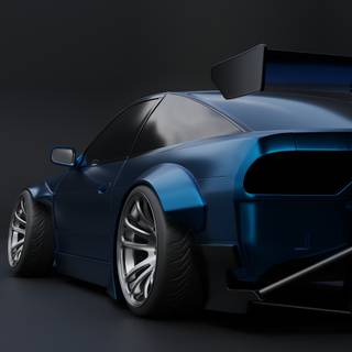 Nissan 180sx Rocket Bunny wallpaper