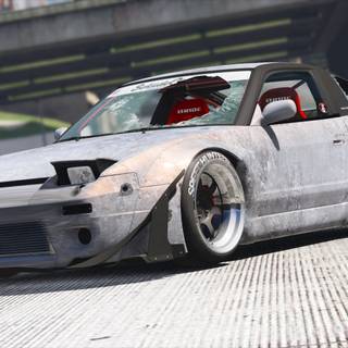 Nissan 180sx Rocket Bunny wallpaper