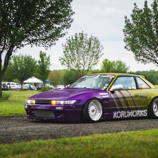 Nissan 180sx Rocket Bunny wallpaper