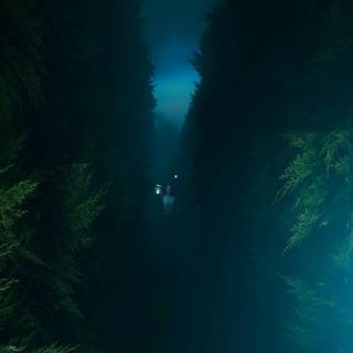 Labyrinthine wallpaper