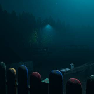 Labyrinthine wallpaper