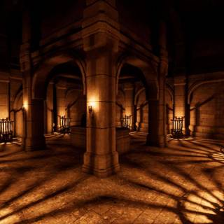 Labyrinthine wallpaper