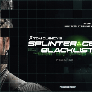 Tom Clancy's Splinter Cell: Blacklist wallpaper