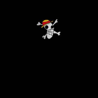 One Piece pirate flag wallpaper