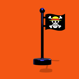One Piece pirate flag wallpaper