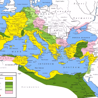 Roman Empire map wallpaper