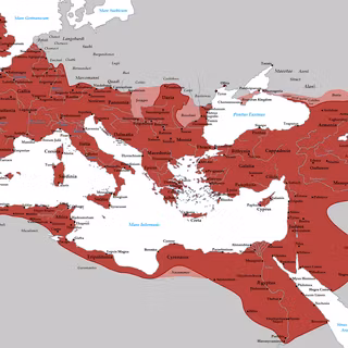 Roman Empire map wallpaper