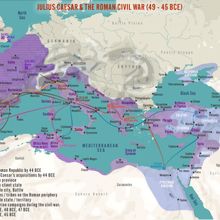 Roman Empire map wallpaper